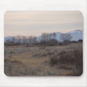 Tapis De Souris D4 Mule Deer Buck et Sweet Grass Hills