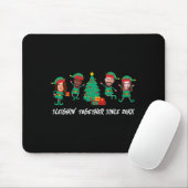Tapis De Souris D Funny Face Photo Christmas Elf (Avec souris)