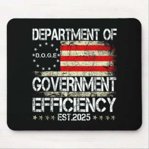 Tapis De Souris D.o.g.e Doge Département de l'Efficacité du Gouver