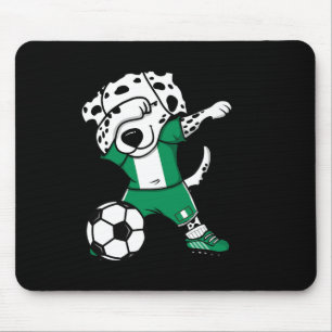 Tapis De Souris Dab Dalmatien Nigeria Supporters de Football Maill