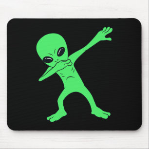 Tapis De Souris Dabbing Alien Halloween Fun Dab Garçons Enfants Fi
