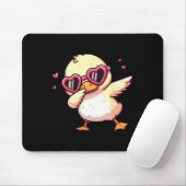 Tapis De Souris Dabbing Dance Duck Heart Sungles  (Avec souris)