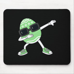 Tapis De Souris Dabbing Egg Pâques Jour Amusants Dab Garçons Fille