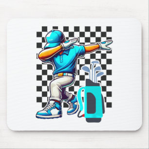 Tapis De Souris Dabbing Golf Player Golfeur Golfing Funny Boys Men