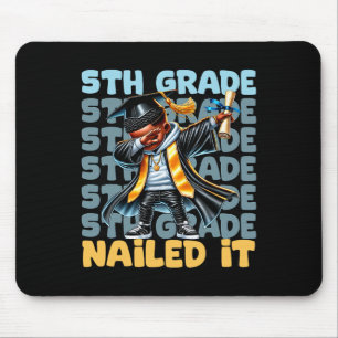 Tapis De Souris Dabbing Graduation Boy 5e Grade Nail Il Cl De 2