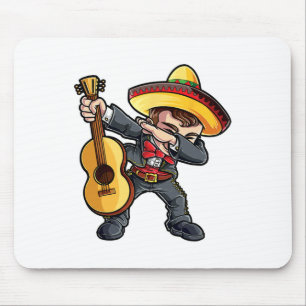 Tapis De Souris Dabbing Mariachi T Shirt Cinco De Mayo Enfants Gar