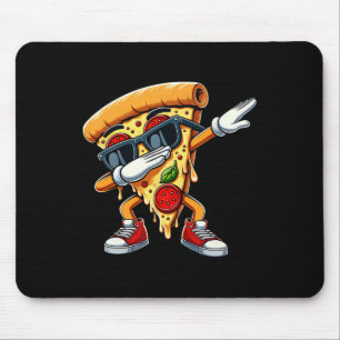 Tapis De Souris Dabbing Pizza Slice Dance Pizza Toddler Boy Dancin