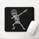 Tapis De Souris Dabbing Skeleton Pirate Halloween Jolly roger pour (Avec souris)