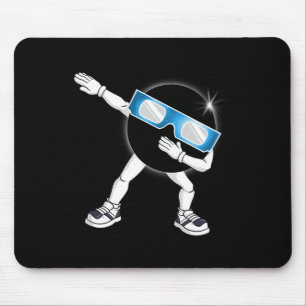Tapis De Souris Dabbing Total Solar Eclipse 2024 Totality Dab Boys