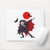 Tapis De Souris Dabula Vampire Comte D'Halloween Dabula Gif (Avec souris)