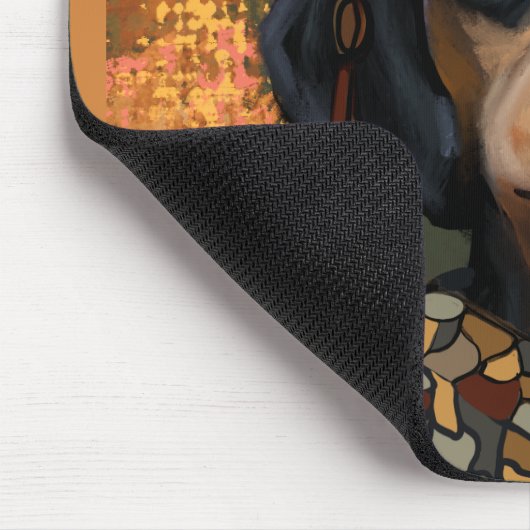 TAPIS DE SOURIS DACHSHING (Coin)