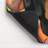 TAPIS DE SOURIS DACHSHUND     (Coin)