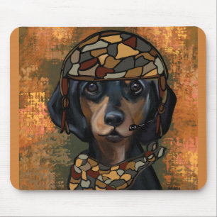 TAPIS DE SOURIS DACHSHUND
