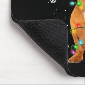 Tapis De Souris Dachshund Chiens Arbre Noël Noël Noël Cadeaux Pour (Coin)