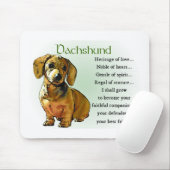 Tapis De Souris Dachshund Gifts (Avec souris)