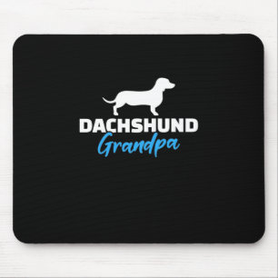 Tapis De Souris Dachshund Grand-père