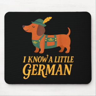 Tapis De Souris Dachshund Je Connais Petit Chien Allemand Femmes H