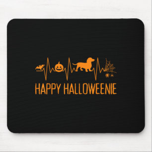 Tapis De Souris Dachshund Joyeux Halloween Chien Wiener Mignon