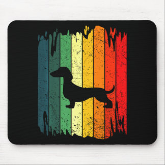Tapis De Souris Dachshund Papa Weiner Propriétaire d'animal de com