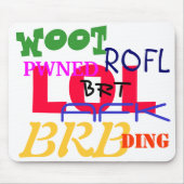 Tapis de souris d'acronymes (Devant)