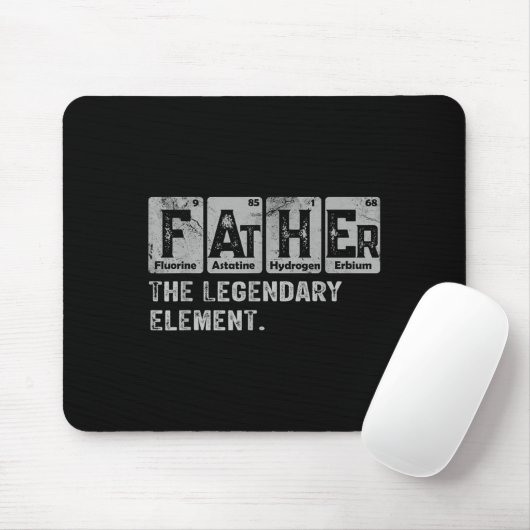 Tapis De Souris Dad And Son Matching Fathers Day Cool Family Scien (Avec souris)