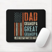 Tapis De Souris Dad Grandpa Great Grandpa  (Avec souris)