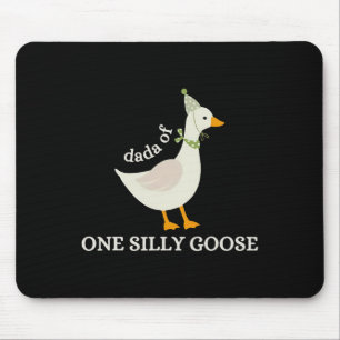 Tapis De Souris Dada D'Une Fête des pères De Papa Goose Oie Oie Si