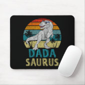 Tapis De Souris Dadasaurus T Rex Dinosaur Dada Saurus Family Match (Avec souris)