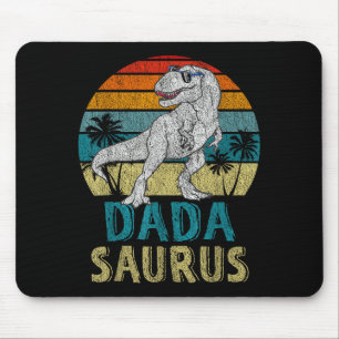 Tapis De Souris Dadasaurus T Rex Dinosaure Dada Saurus Famille Cor