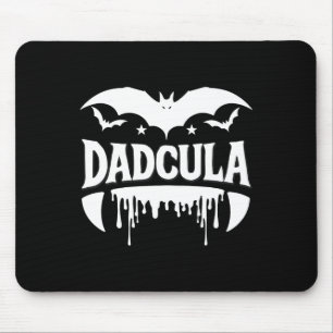 Tapis De Souris Dadcula Halloween Bat Vampire Fangs effet de flux