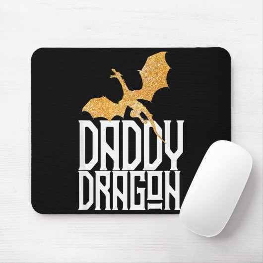 Tapis De Souris Daddy Dragon Christmas Shirt Matching Family Dad H (Avec souris)