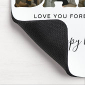 Tapis De Souris DADDY Letter Photo Collage Birthday (Coin)