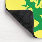 Tapis De Souris Daddy Saurus T-Rex Silhouette (Coin)