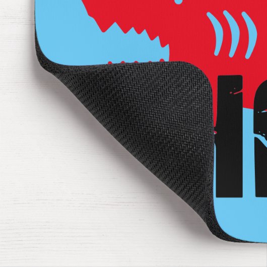 Tapis De Souris Daddy Shark Worn Graphic (Coin)