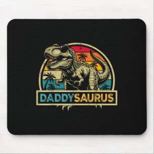 Tapis De Souris Daddysaurus T Rex Dinosaur Daddy Saurus Famille Ma