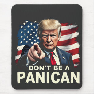 Tapis De Souris Dads Home Ne soyez pas un Trump panicain USA