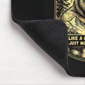 Tapis De Souris Dadsquatch comme un papa normal mais plus squatchy (Coin)