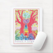 tapis de souris d'affiche de legs de janets (Avec souris)