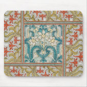 Tapis De Souris Daffodique chintz papier peint à fleurs Art nouvea (Devant)