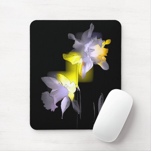 Tapis De Souris Daffodiques cubes (Avec souris)