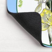 Tapis De Souris Daffodiques de printemps (Coin)