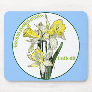 Tapis De Souris Daffodiques de printemps
