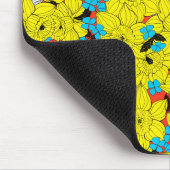 Tapis De Souris Daffodiques motif floral printanier (Coin)