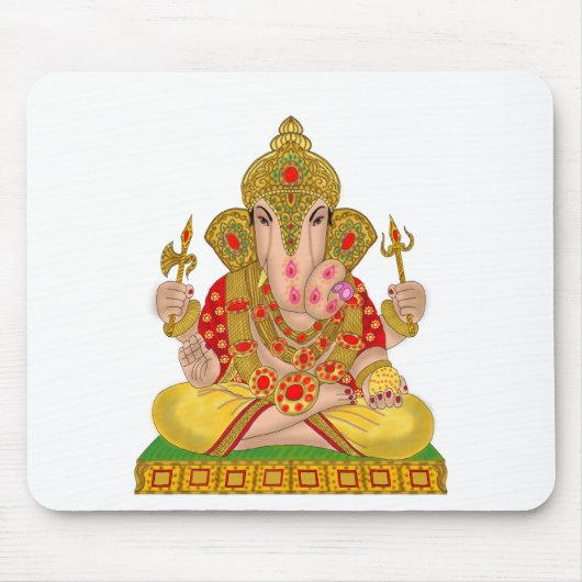Tapis De Souris Dagduseth Ganesha Souris (Devant)