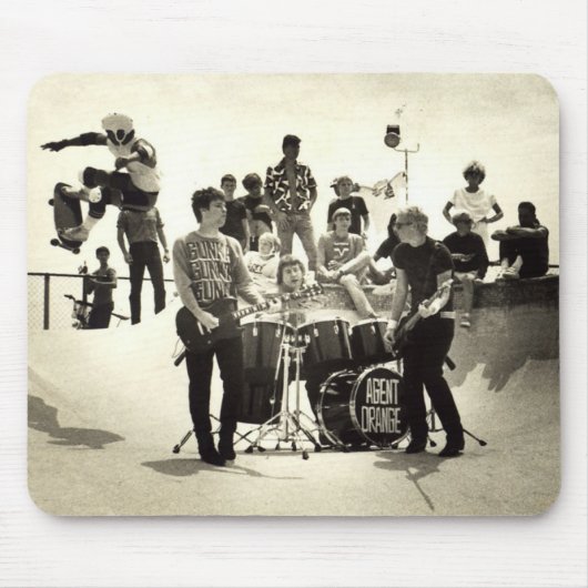 Tapis de souris d'Agent Orange "SkateVisions" (Devant)