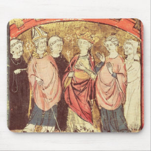 Tapis De Souris Dagobert I, roi des contreseings recevant le