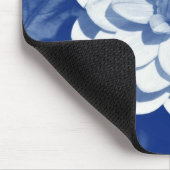 Tapis De Souris Dahlia - Cyanotype numérique (Coin)