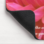 Tapis De Souris Dahlia de floraison Mousepad (Coin)