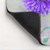 Tapis De Souris Dahlia violet (Coin)
