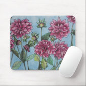 Tapis De Souris Dahlias pour vous MOUSEPAD (Avec souris)